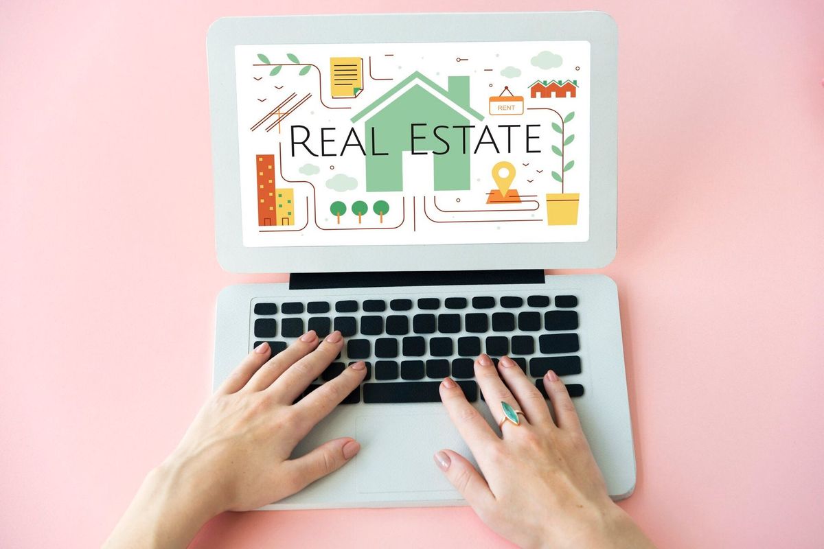 Real Estate Housing Brokerage Concept