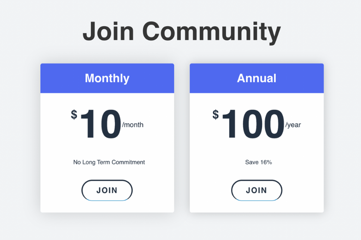 Launch a Paid Member Community