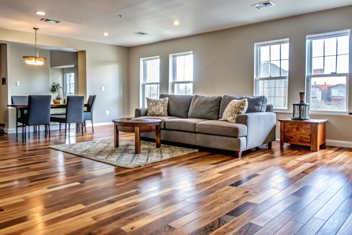 Hardwood Flooring Installation Living Room