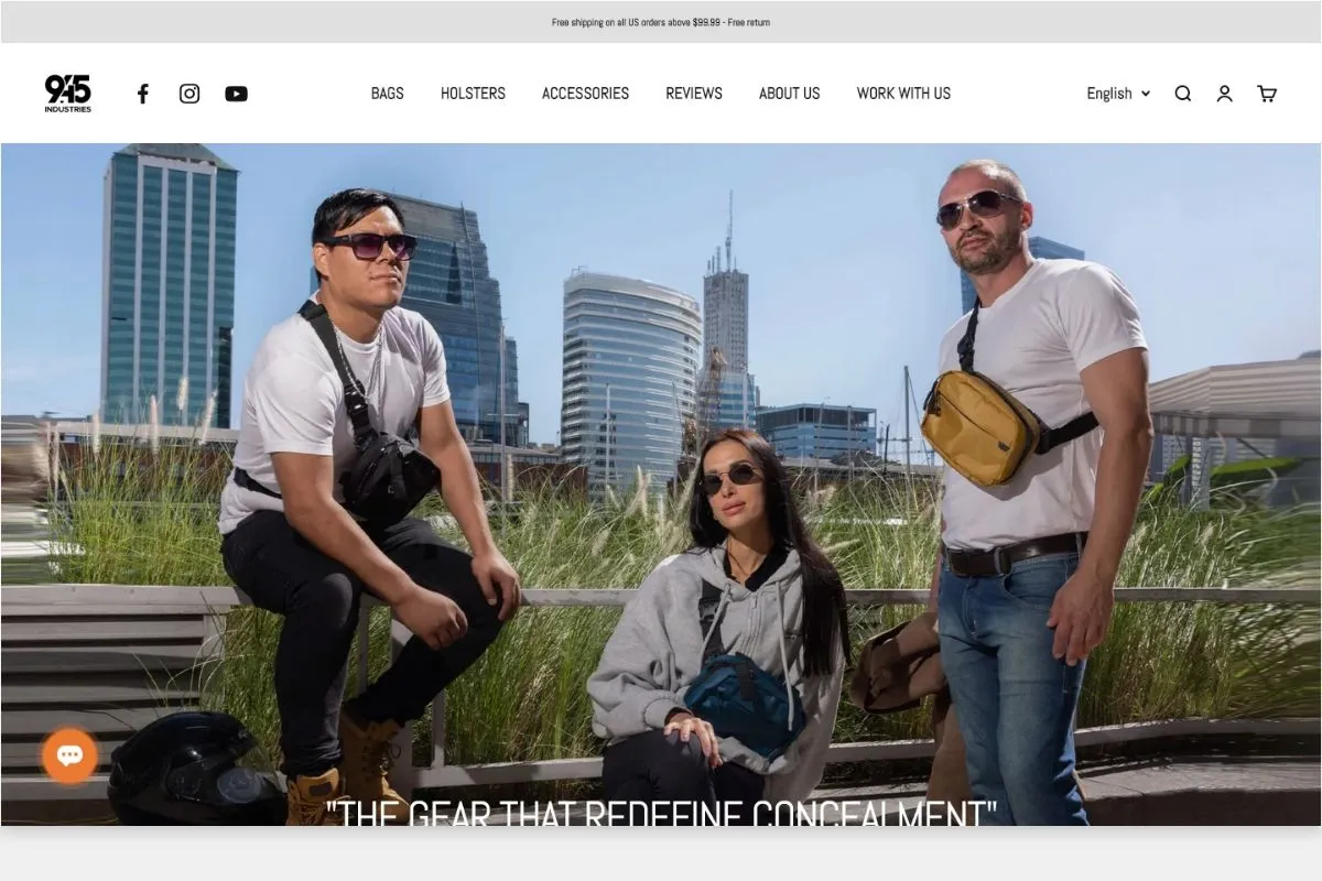 Screenshot of Stan Store's homepage